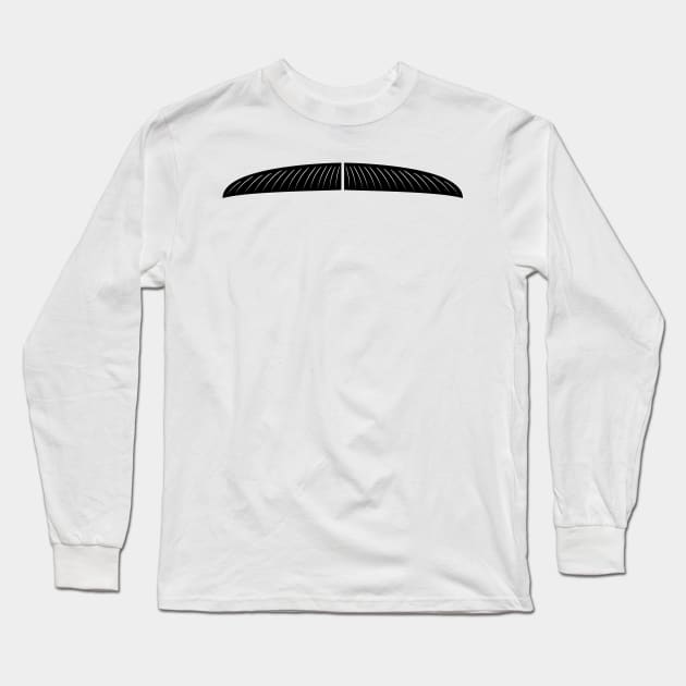 Moustache! Long Sleeve T-Shirt by SWON Design